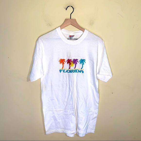 VNTG embroidered Florida T-shirt size medium - Picture 1 of 4